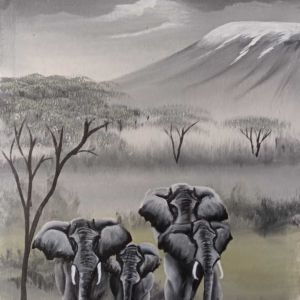 tsavo-elephants-black&white